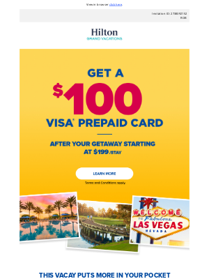 Hilton Hotels & Resorts - Q: What’s Better Than A Vacay From $199?
