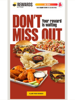 Buffalo Wild Wings - Exclusive offer unlocked🔓
