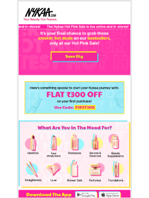 Nykaa - 🔥FINAL CALL: Up to 50% OFF on bestsellers!🔥