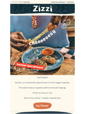 Zizzi Ristorante (United Kingdom) - Cheese me cheese me cheese me