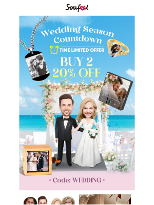 Soufeel Jewelry (Australia) - Wedding Season Countdown – Gift in Style! ⏳💝