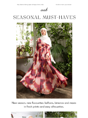 Aab - Seasonal Must-Haves