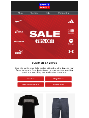 Eastern Mountain Sports - Summer’s calling ☀️ Up to 70% off