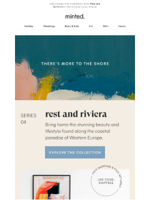 Minted - Collector’s Series: Rest Along the Riviera