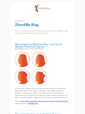 23andMe - Updates from the 23andMe Blog