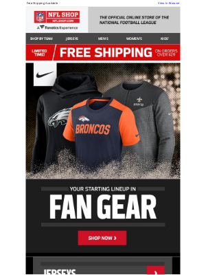 NFLshop - Your Fan Style Starts Here --> The Nike Collection