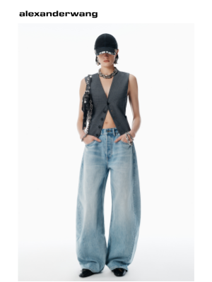 Alexander Wang - major. oversized. denim.