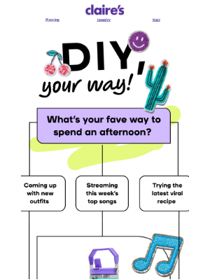 Claire's - New & Now: Style Your Faves, Your Way 🙌