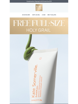 Kate Somerville Skincare - Don’t Miss Your FREE Full-Size Gift