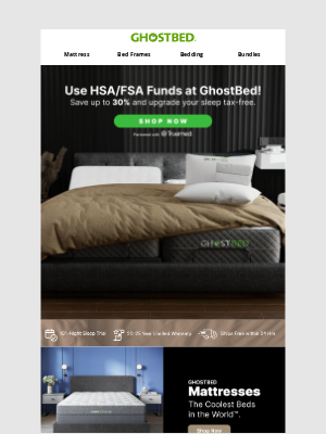 GhostBed - Your Funds Can Save You 30%!