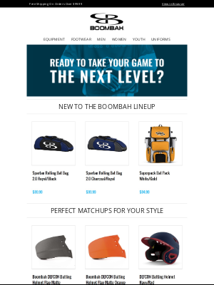 Boombah, Inc. - Get in the game with our new arrivals and top picks!