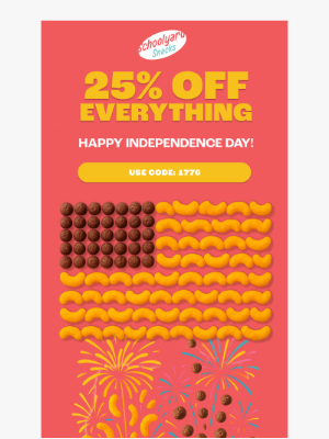 School ard Snacks - 🎆 25% OFF Everything - 4th of July Sale is still LIVE 🎆