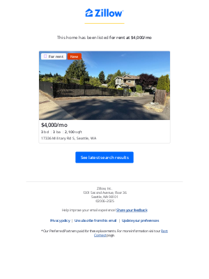 Zillow - New Rental Listing: 17336 Military Rd S, Seattle, WA 98188 matches your 'Seatac WA' Saved Search.