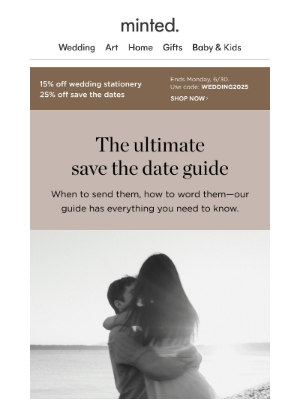 Minted - Must-read save the date tips