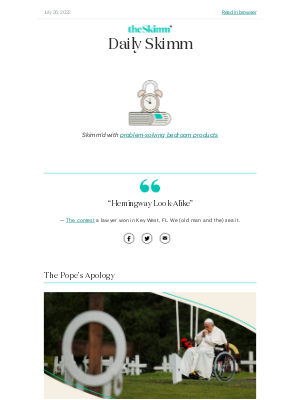 theSkimm - Daily Skimm: Talk to me goose