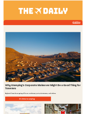 Thrillist - Glamping Is Getting a Corporate Makeover
