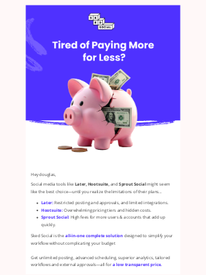 Sked Link (Australia) - Tired of Overpaying for Less? Let Sked Social Deliver More.
