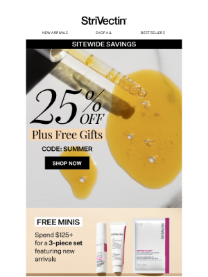 StriVectin - 25% Off EVERYTHING Ends Tonight