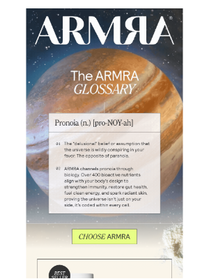ARMRA - ARMRA GLOSSARY: Pronoia