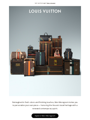 Louis Vuitton - Mon Monogram: Personalized Leather Goods