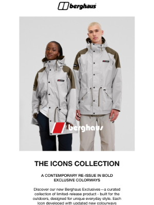 Berghaus (United Kingdom) - Icons 2025 | Introducing Online Exclusives