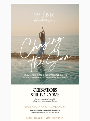 Nikki Beach - Chasing the Sun