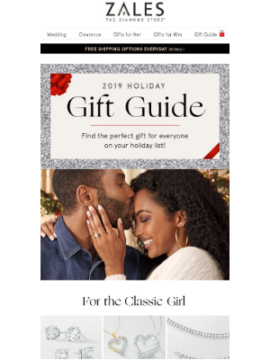 Zales - 'Tis the Season to Sparkle | The 2019 Holiday Gift Guide is Here!