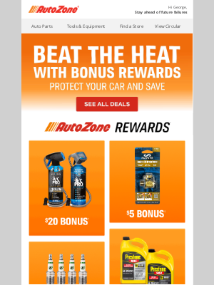 AutoZone - Save and earn on Summer essentials