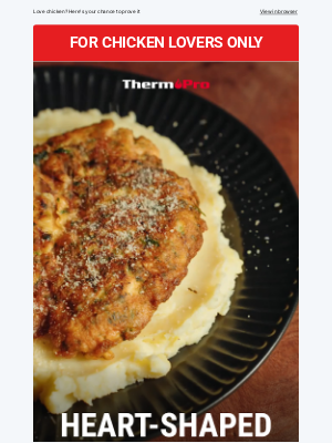 ThermoPro - Learn to Make Heart-Shaped Fried Chicken❤️
