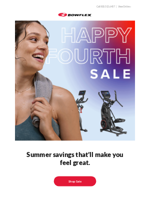 Bowflex - July 4th Sale! Save up to $600!