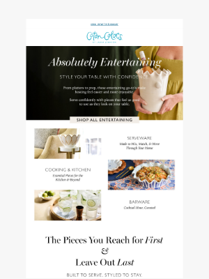 Coton Colors - What Makes Our Entertaining Essentials... Essential