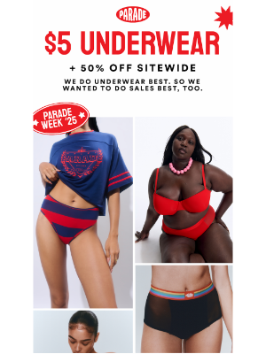 Parade - Underwear experts @ your service