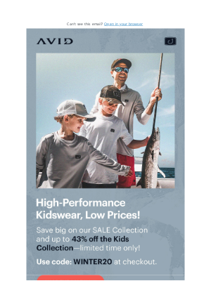 AVID Sportswear - High-Performance Kidswear, Low Prices!