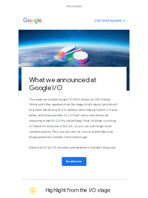 Google - AI Mode in Search, Veo 3 and more news from I/O