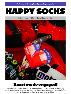 Happy Socks - New Drop: Level the Playing Field