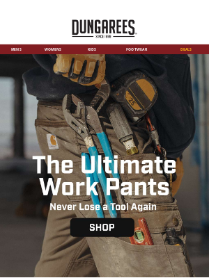 Dungarees - Tool-Ready Cargo Pants from Carhartt
