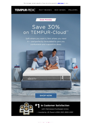 Tempur-Pedic - Special savings on cloud-like comfort