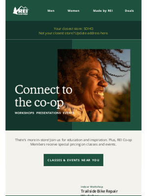REI - So Much Happening—Right Near You!