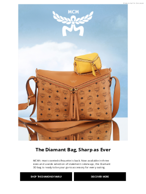 MCM - Want the Latest Diamant 3D Look?