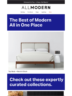 AllModern - this bed ships in just days →