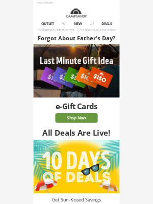 CampSaver - Reveal All 10 Days of Deals