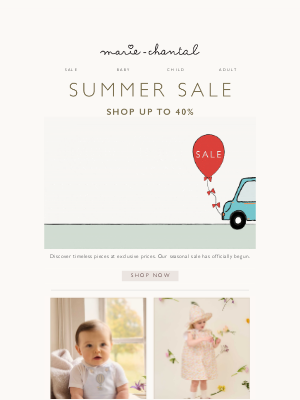 Sale Is Here — Shop Up To 40% Off