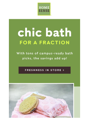 Hurry! Save on BATH essentials 🧼