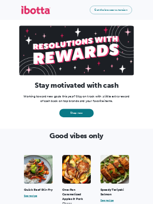 Ibotta - Get rewarded for your goals 🤗