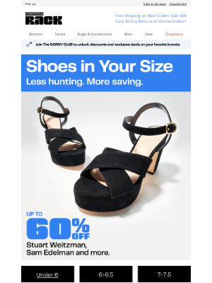 Nordstrom Rack - Shoes in your size: Stuart Weitzman, Vince & more