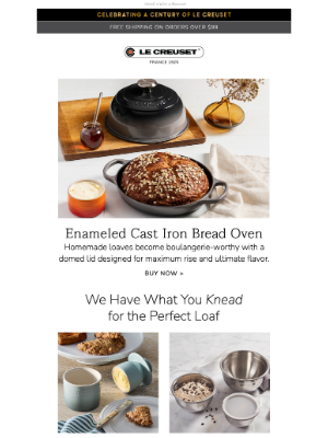 Le Creuset - Discover the Secret to Boulangerie-Style Bread at Home