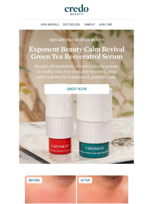 Credo Beauty - New: Exponent Calm Revival Serum