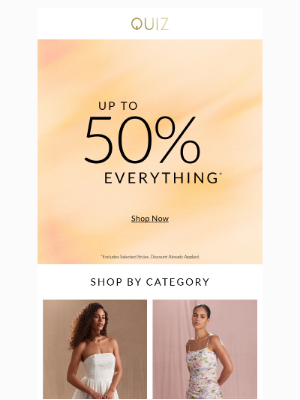 Quiz Clothing (United Kingdom) - Up to 50% off everything ✨