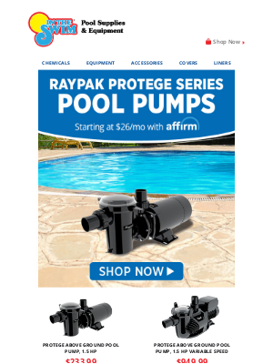 In The Swim - Time to up-grade? Discover reliable high-performance pumps