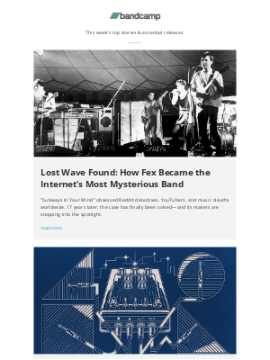Bandcamp - The Internet's Most Mysterious Band